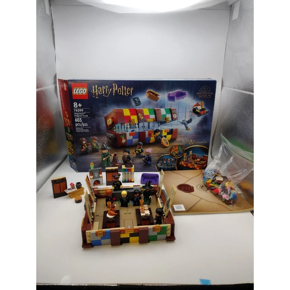 LEGO Harry Potter Hogwarts Magical Trunk 76399 603 pcs Retired Open Box Complete